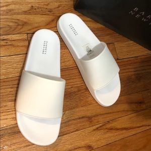 Barneys New York Rubber Slides